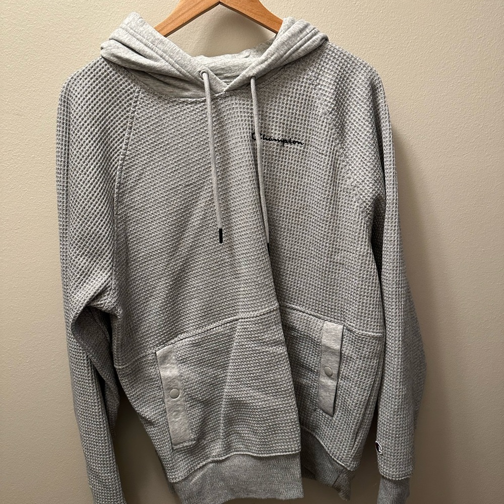Men’s Champion Waffle Knit Hoodie